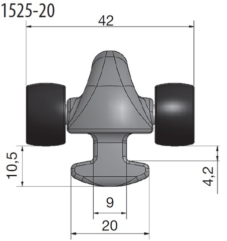 Patin RUTGERSON 1525