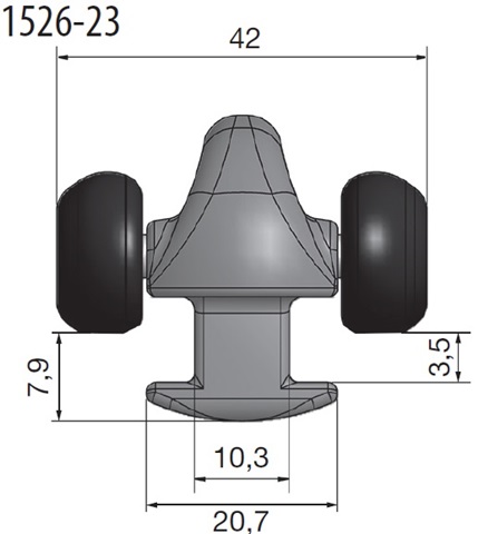 Patin RUTGERSON 1526-23