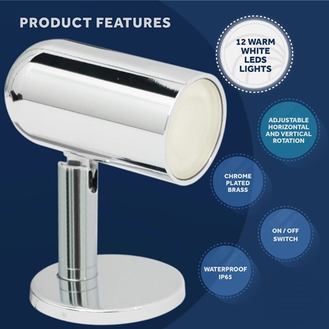 Aplique LED AAA 00824-CP