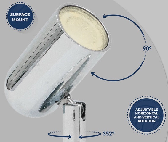 Aplique LED AAA 00824-CP