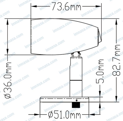 Aplique LED AAA 00823-CP