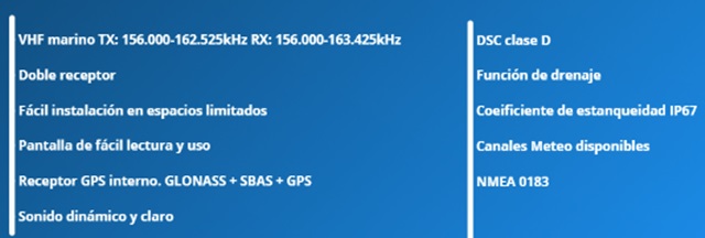 VHF NYPE CAL101 GPS