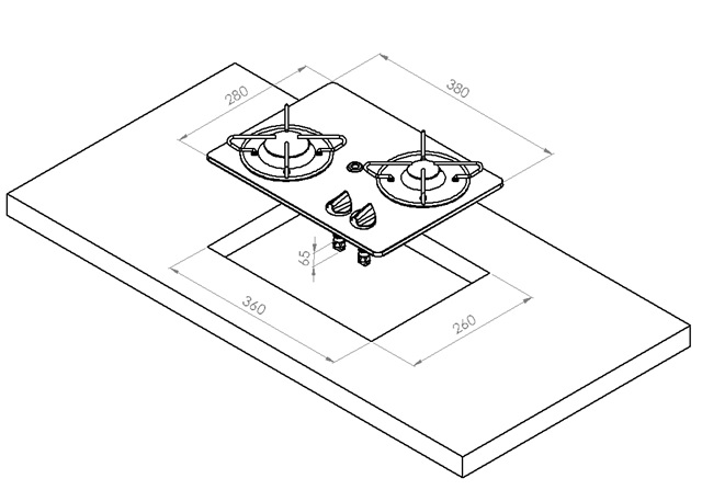 Cocina Navy Load 20001
