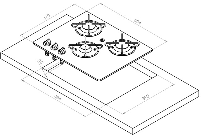 Cocina Navy Load 20002