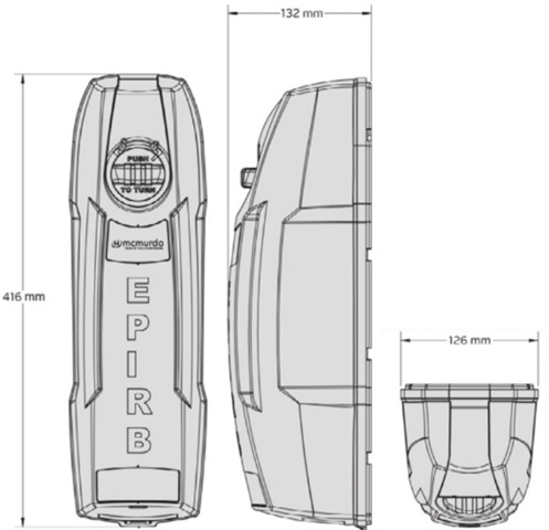 Radiobaliza McMurdo G8+ AIS Auto