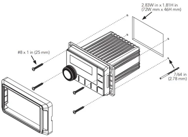 Radio CLARION CMM-10i