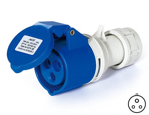 Enchufe CEE P17 AJCEE 30/50A