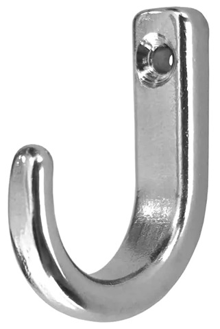 Colgador Inox Gancho "J"