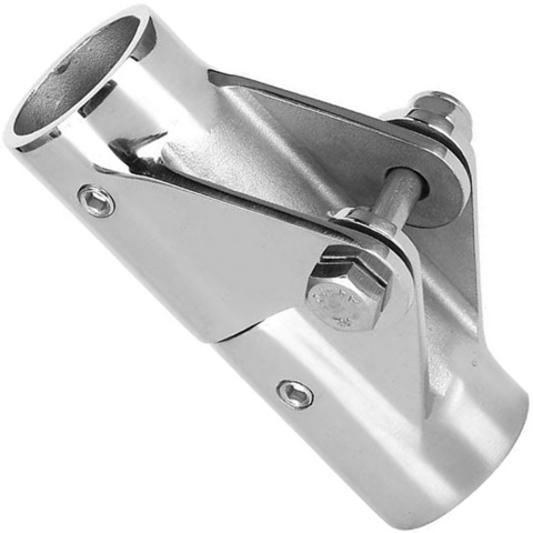 Bisagra Tubos Inox Tornillo