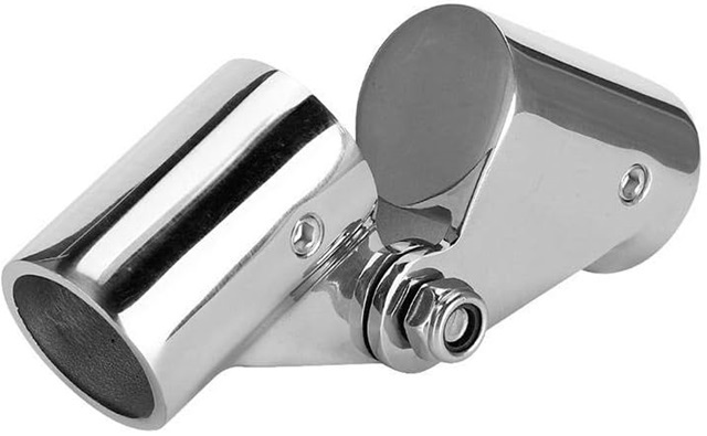 Bisagra Tubos Inox Tornillo