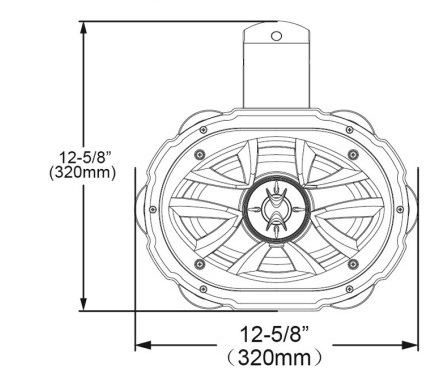 Altavoz BOSS AUDIO MRWT69RGB