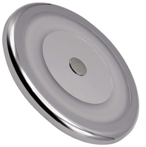 Plafon TALAMEX Inox 106mm