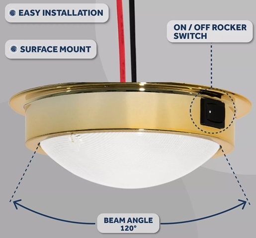 Plafon Laton LED 6"