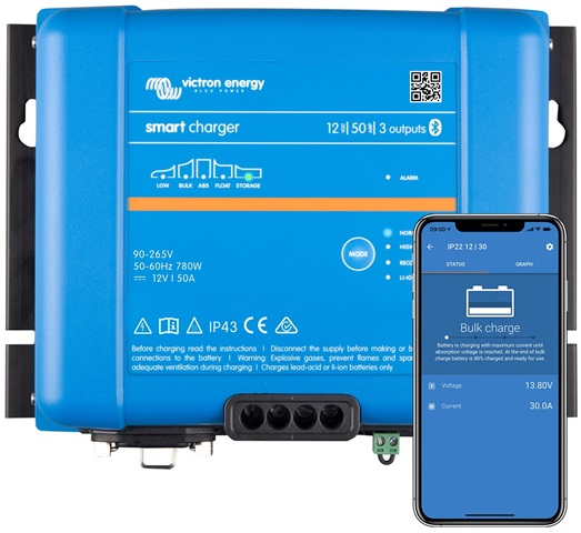 VICTRON Phoenix Smart IP43 12/50-3