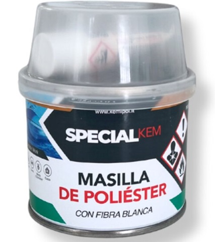 Masilla Poliester Fibra KEM 150ml