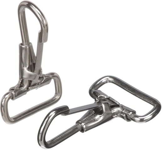 Mosqueton Cincha Inox (2uds)
