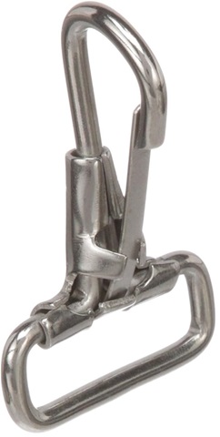 Mosqueton Cincha Inox (2uds)
