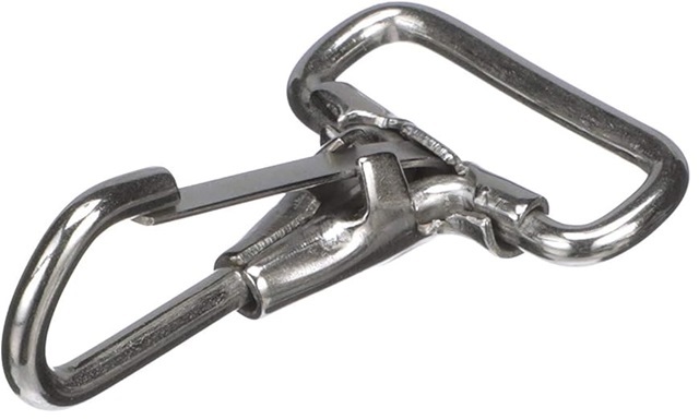 Mosqueton Cincha Inox (2uds)