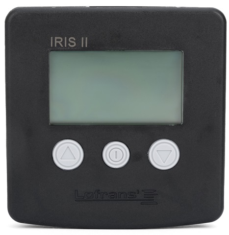 Panel Cuentametros LOFRANS Iris II Negro
