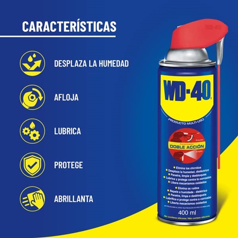 Lubricante WD-40 Multiusos 500ml