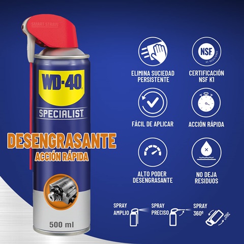 Lubricante WD-40 Desengrasante 400ml