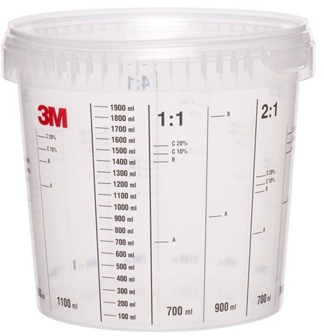 Vaso de Mezcla Medidor 3M