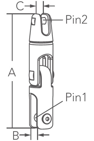 Conector Ancla Articulado MARINE TOWN