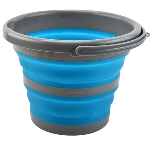 Cubo Plegable Azul 5L