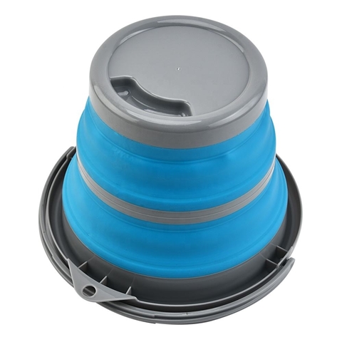 Cubo Plegable Azul 5L