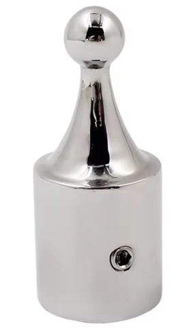 Terminal Tubo Inox 25mm