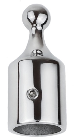 Terminal Tubo Inox 25mm