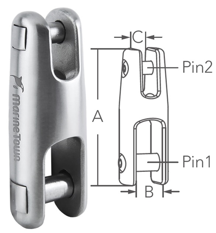 Conector Ancla Fijo MARINE TOWN
