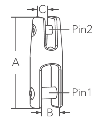 Conector Ancla Fijo MARINE TOWN