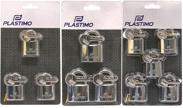 Candado Inox PLASTIMO Pack