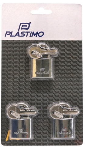 Candado Inox PLASTIMO Pack