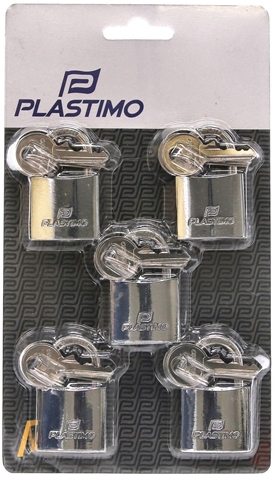 Candado Inox PLASTIMO Pack