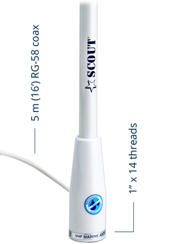 Antena VHF SCOUT KS-22