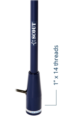 Antena VHF SCOUT KS-22 Blue Line