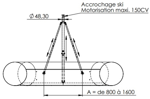 Mastil Esqui MATC Oxygene