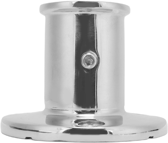 Base Asta Cubierta Inox 25mm