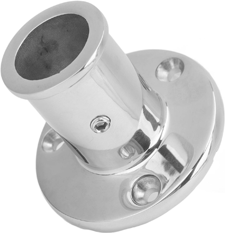 Base Asta Cubierta Inox 25mm