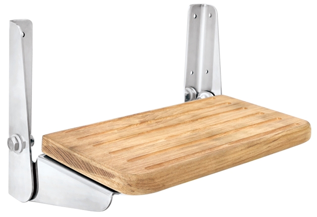 Peldaño Teca Plegable